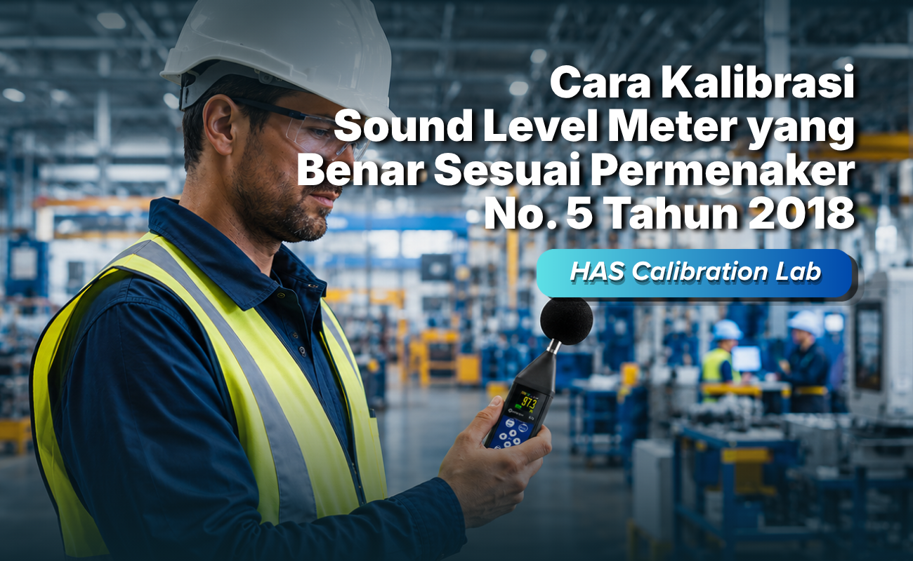 Cara Kalibrasi Sound Level Meter yang Benar Sesuai Permenaker No. 5 Ta ...